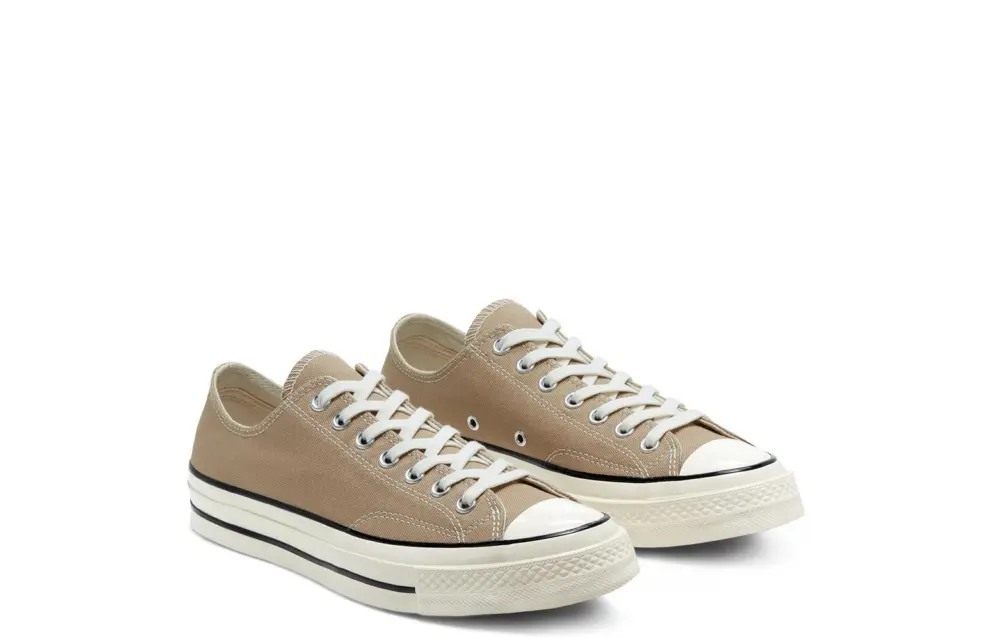 Giày Converse Chuck 70 Low Vintage Canvas 'Nomad Khaki' 168505V - Ảnh 3