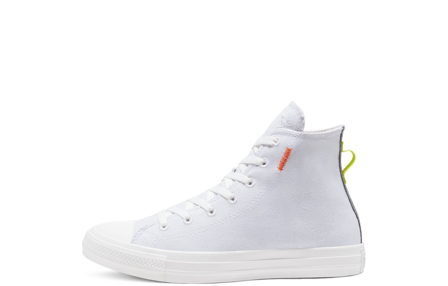 Giày Converse Chuck Taylor All Star Renew High 'White Lemon Venom' 168594C - Ảnh 2