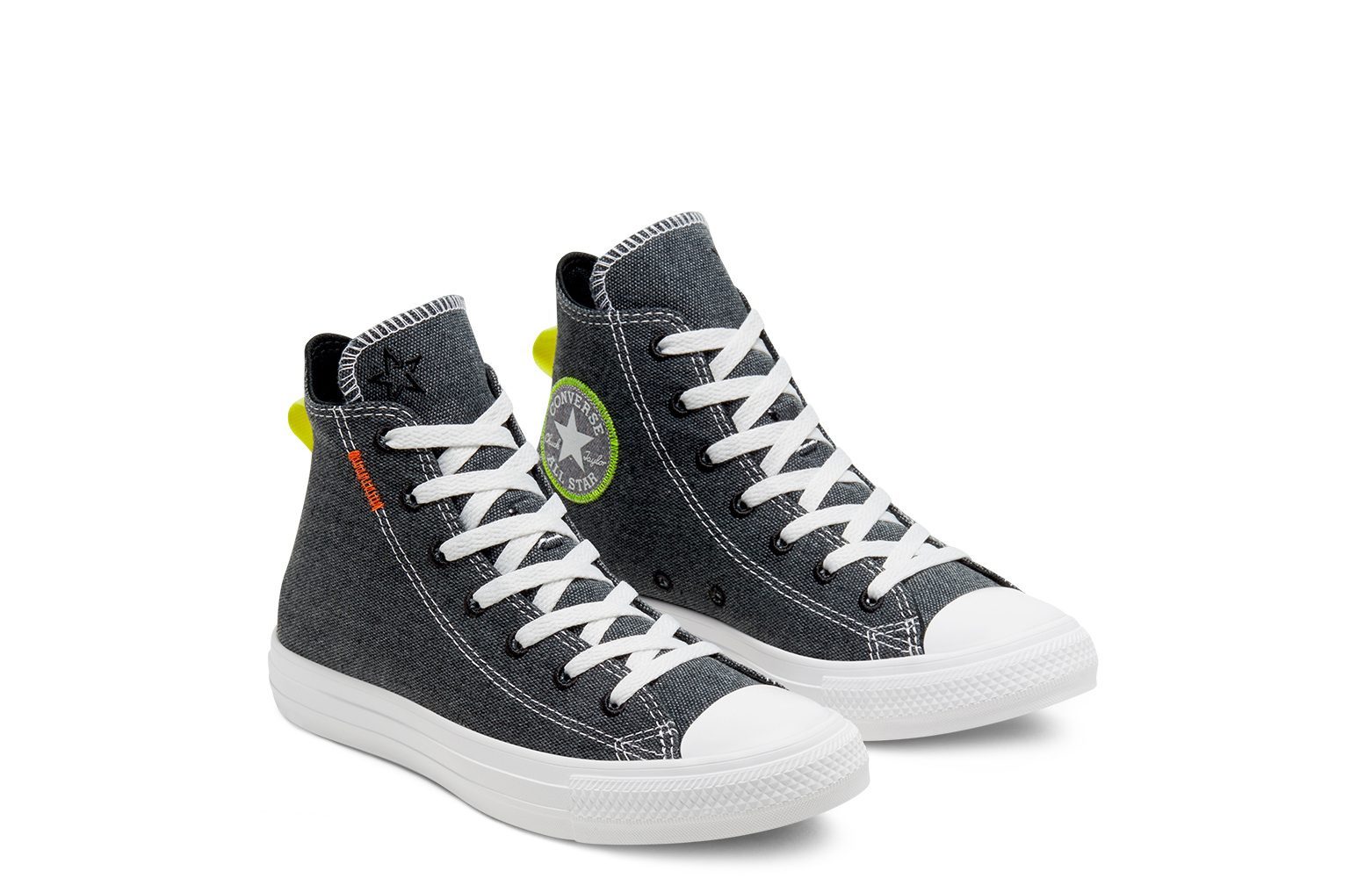 Giày Converse Chuck Taylor All Star High 'Renew Black Venom' 168595C - Ảnh 2