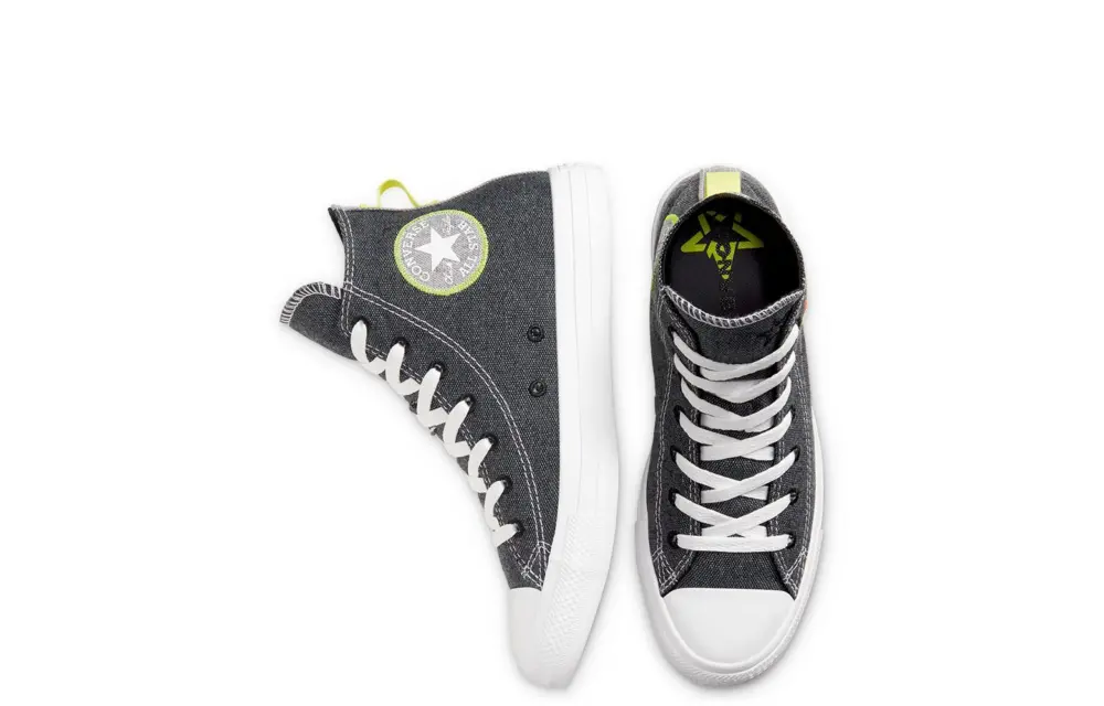 Giày Converse Chuck Taylor All Star High 'Renew Black Venom' 168595C - Ảnh 4