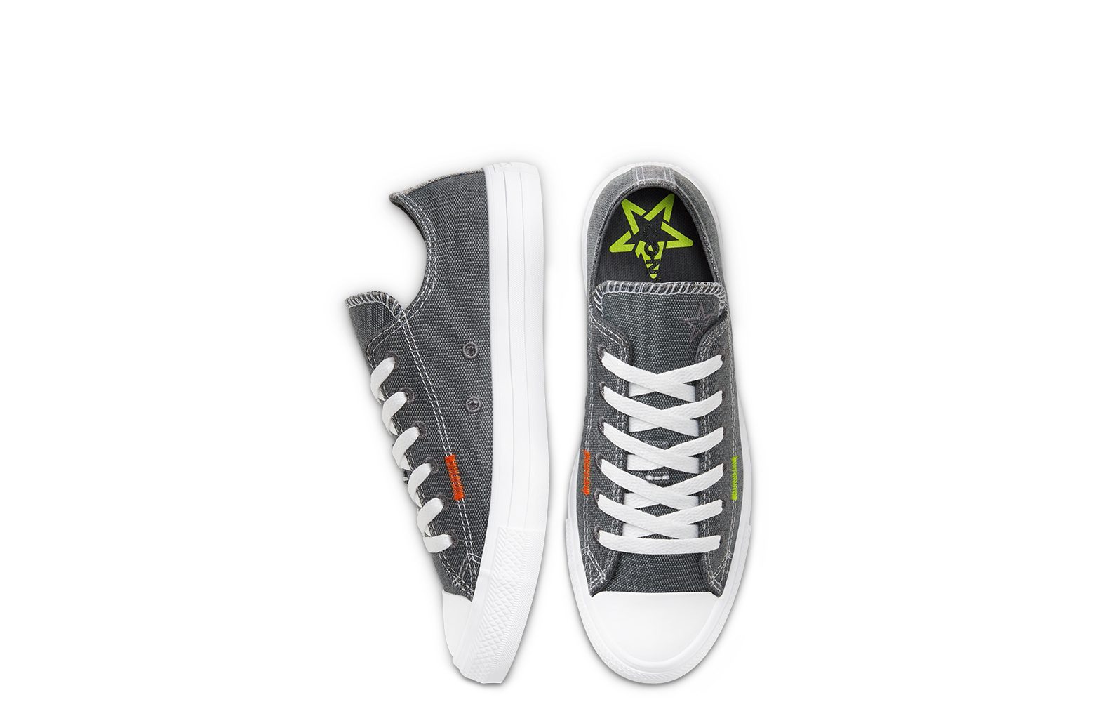 Giày Converse Chuck Taylor All Star Renew Low 'Dark Grey' 168602C - Ảnh 4