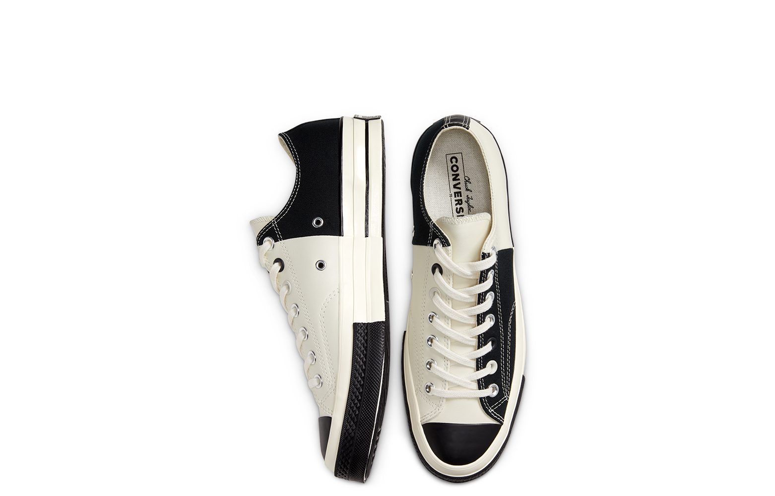 Giày Converse Chuck 70 Rivals Low 'Black Egret' 168628C - Ảnh 4