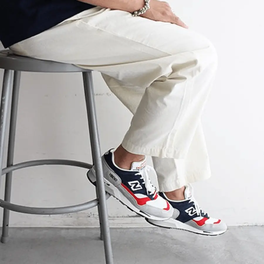 Alternative view of Giày New Balance 1500 Made in England ‘Grey Navy Red’ M1500GWR