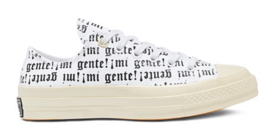 Giày Converse Chuck 70 Low-Top "Mi Gente" 168698V