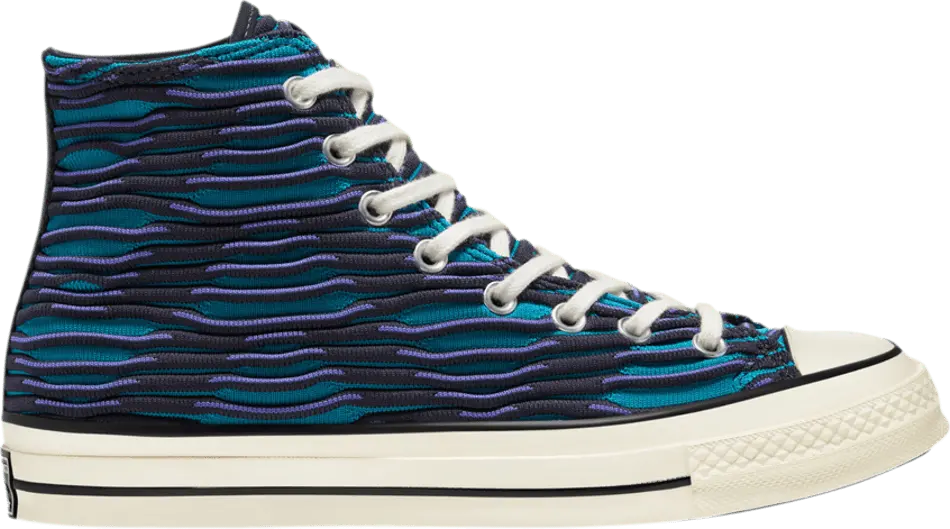 Giày Converse Chuck 70 High 'Vibrant Knit Ocean Depths' 168757C