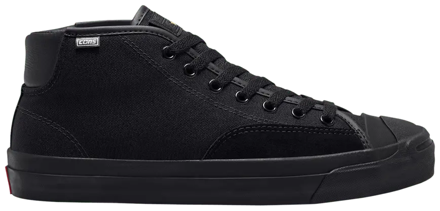 Giày Converse Alexis Sablone x Jack Purcell Pro Mid 'Black Enamel Red' 168793C
