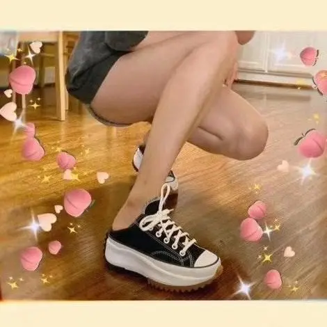 Giày Converse Run Star Hike Low 'Black Gum' 168816C - Ảnh 3