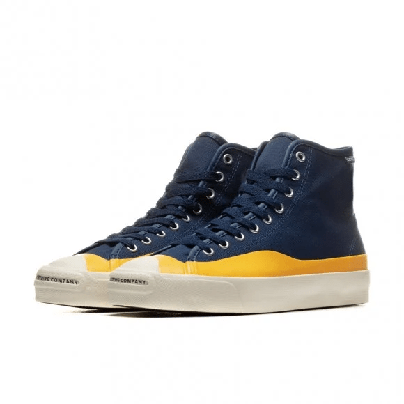 Giày Converse Pop Trading Company x Jack Purcell 'Navy Yellow' 169006C - Ảnh 2