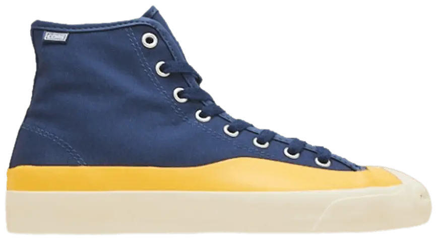 Giày Converse Pop Trading Company x Jack Purcell 'Navy Yellow' 169006C
