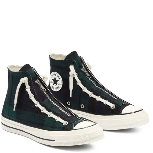 Alternative view of Giày Converse Chuck 70 Zip High 'Green' 169258C