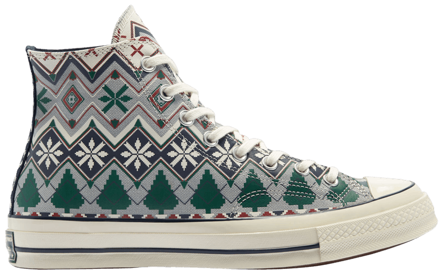 Giày Converse Chuck 70 High 'Holiday Sweater Ash Stone' 169352C