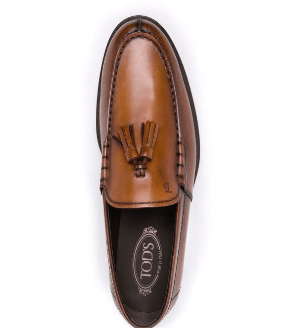 Giày Tod’s tassel-detail leather loafers XXM0ZF0CP60D9CS019 - Ảnh 4