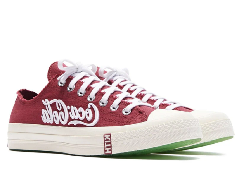 Giày Converse Kith x Coca-Cola x Chuck 70 Low 'Red' 169838C - Ảnh 5