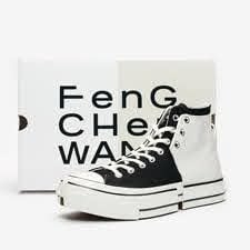 Giày Feng Chen Wang x Converse Chuck 70 2-in-1 'Ivory Black' 169839C - Ảnh 4