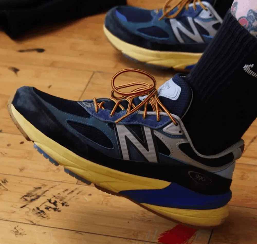 Alternative view of Giày New Balance 990v6 MiUSA Action Bronson Lapis Lazuli M990AC6
