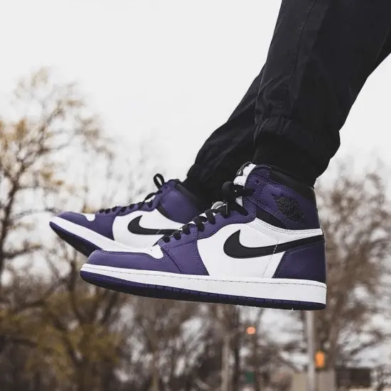 Giày Nike Air Jordan 1 Retro High OG 'Court Purple 2.0' 555088-500 - Ảnh 3