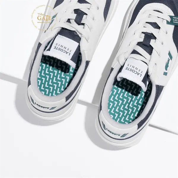 Giày Lacoste Men's G80 Og Leather And Textile Sneakers 7-39SMA0085-1Y4 - Ảnh 5