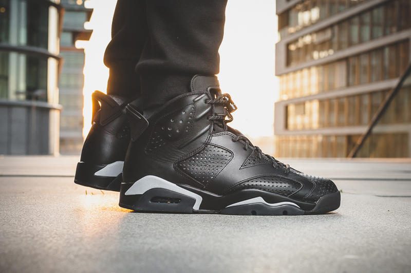Giày Nike Air Jordan 6 Retro 'Black Cat' 384665-020 - Ảnh 5