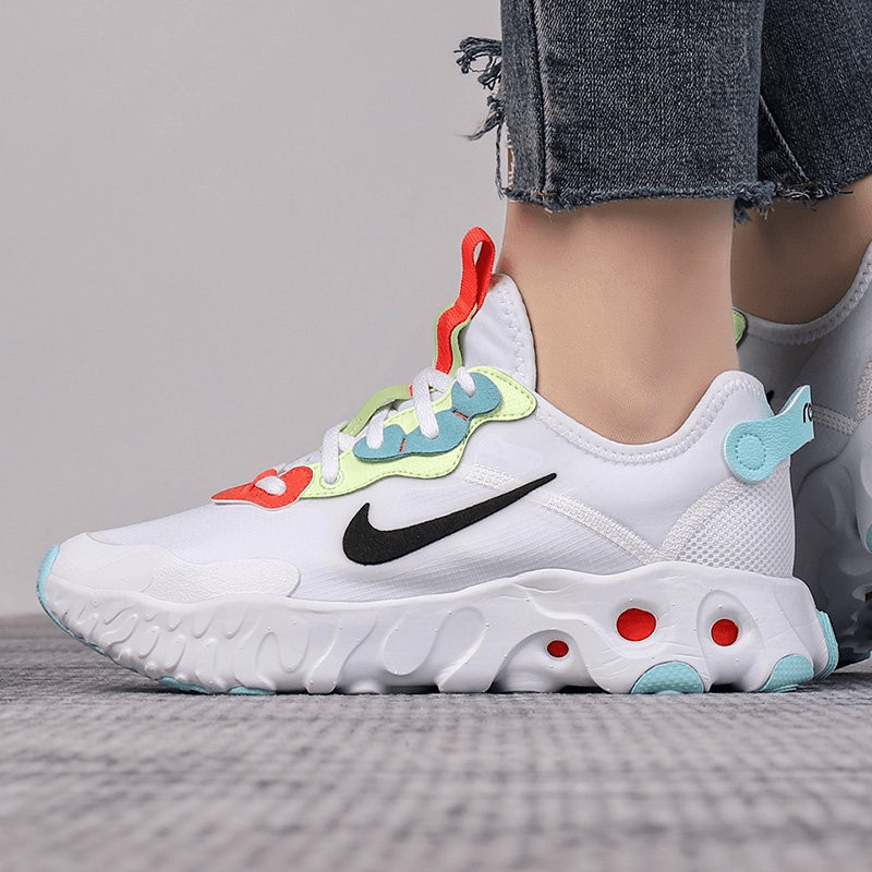 Giày Nike Wmns React Art3mis 'White Crimson Volt' CN8203-101 - Ảnh 2