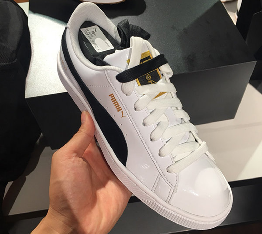 Giày Puma x BTS Basket Patent 368278-01 - Ảnh 4