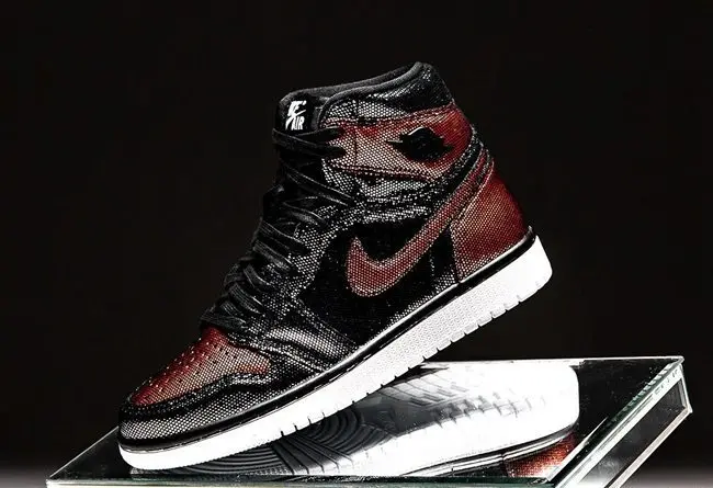 Giày Nike Jordan 1 Retro High Fearless Metallic 'Rose Gold' CU6690-006 - Ảnh 3
