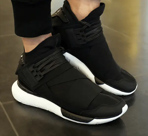 Giày Adidas Y-3 Qasa High 'Core Black' AQ5499 - Ảnh 3