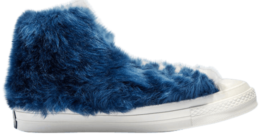 Giày Converse AMBUSH x Chuck 70 High 'Fuzzy Navy Blue' 170587C