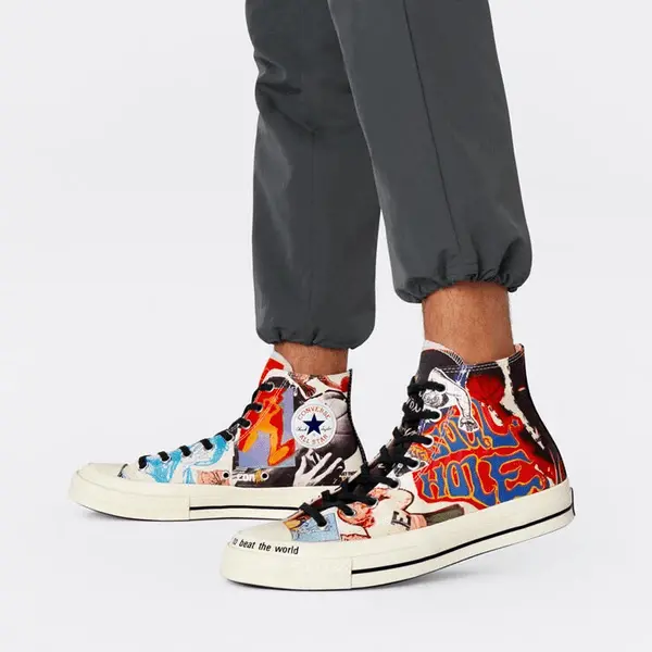 Alternative view of Giày Converse Chuck 70 High 'Beat the World' 170680C