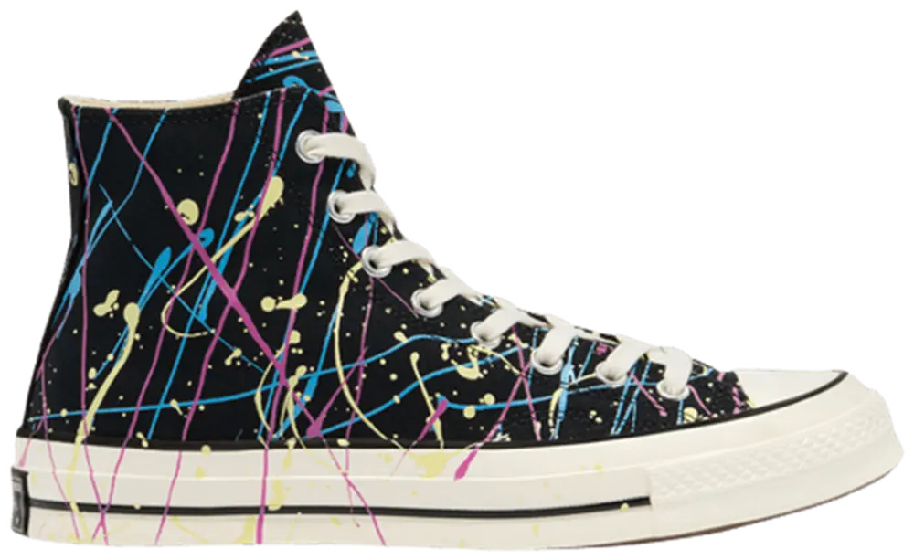Giày Converse Chuck 70 High 'Paint Splatter Black' 170801C