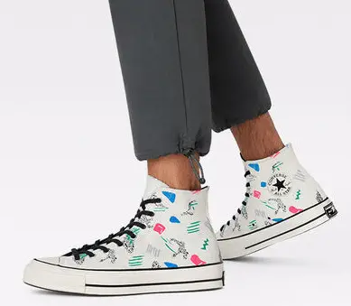 Giày Converse Chuck 70 High 'Archive Skate Egret' 170923C - Ảnh 5