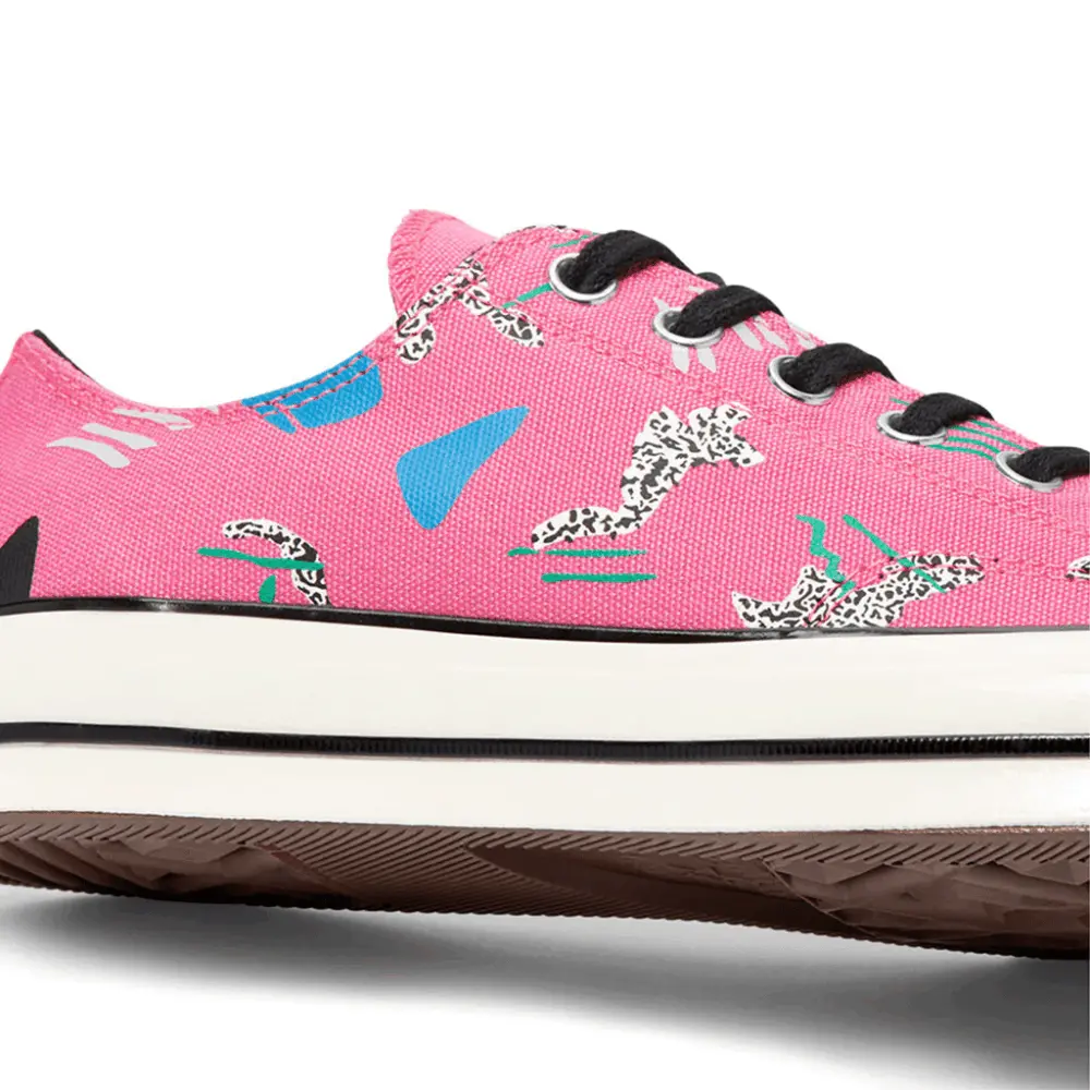 Giày Converse Chuck 70 Low 'Archive Skate Print Hyper Pink' 170925C - Ảnh 3