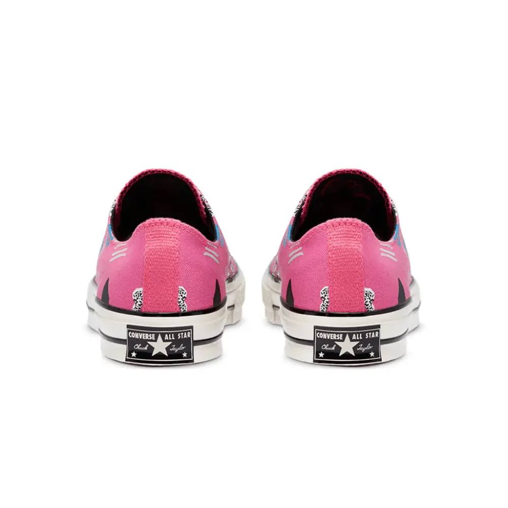 Alternative view of Giày Converse Chuck 70 Low 'Archive Skate Print Hyper Pink' 170925C