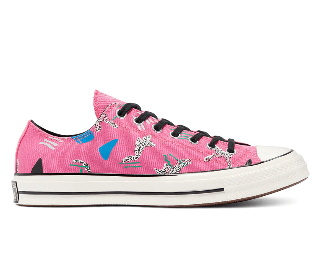 Giày Converse Chuck 70 Low 'Archive Skate Print Hyper Pink' 170925C