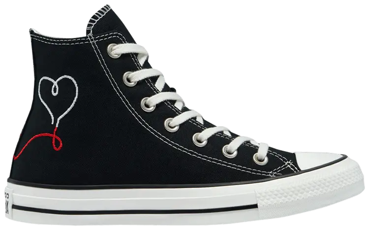 Giày Converse Chuck Taylor All Star High 'Made with Love - Black' 171158F