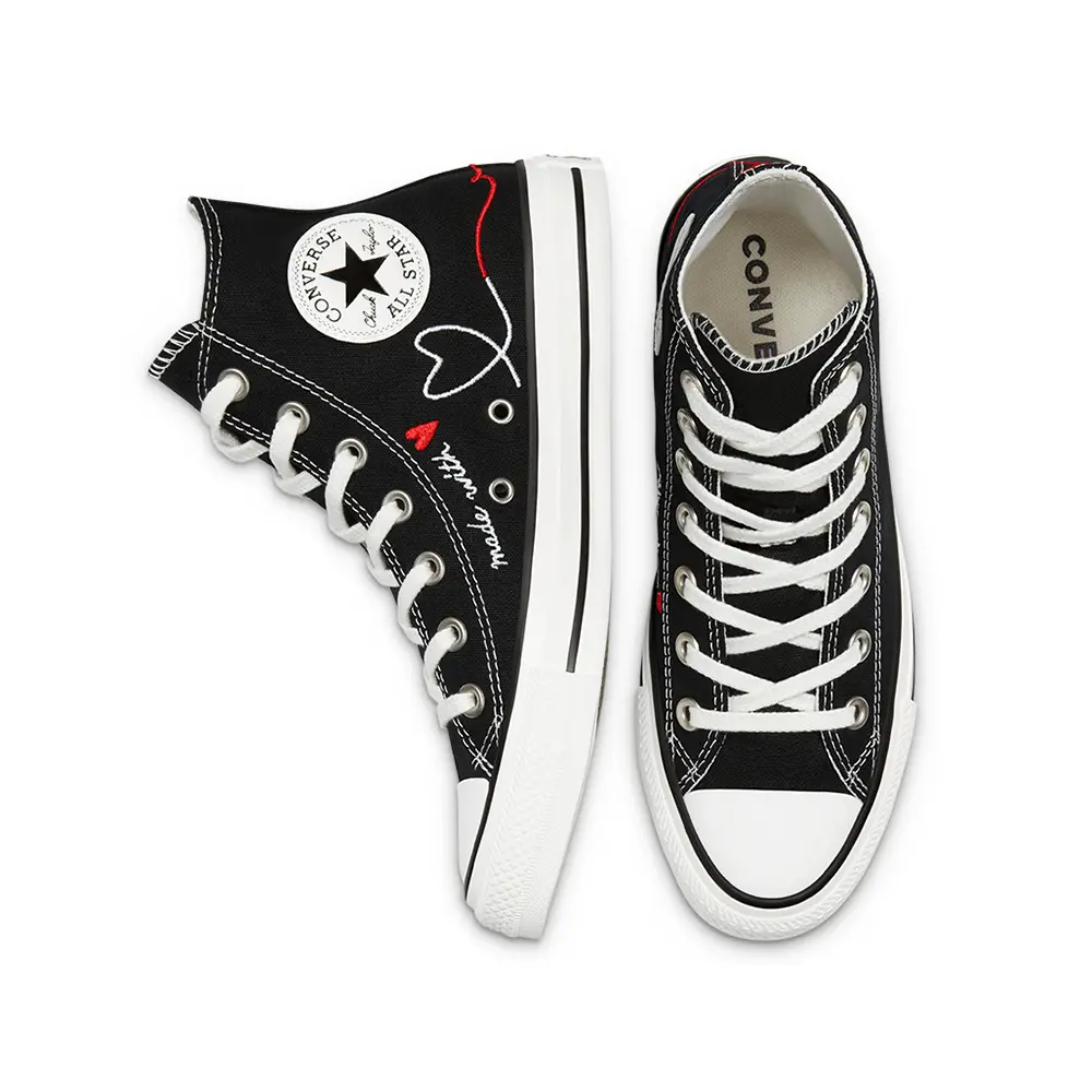 Giày Converse Chuck Taylor All Star High 'Daisy Embroidery Black' 567993C - Ảnh 3