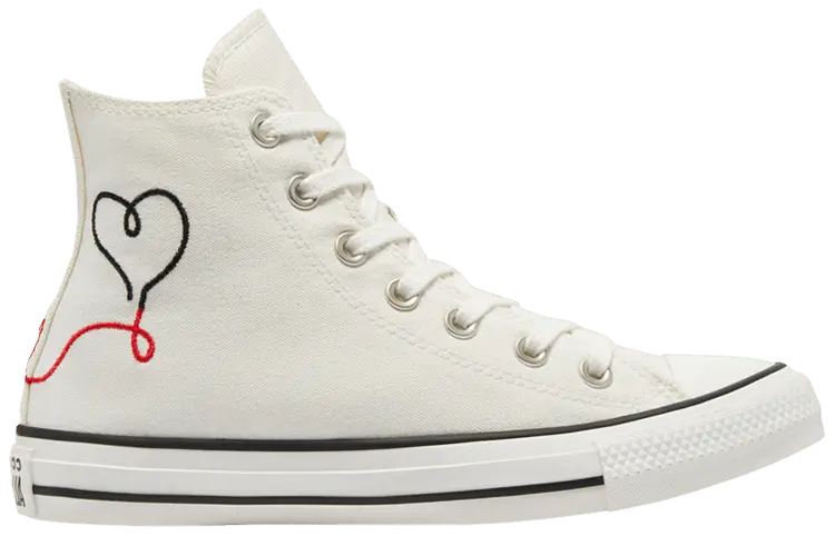 Giày Converse Chuck Taylor All Star High 'Made with Love - White' 171159F