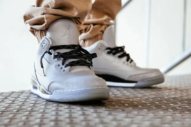 Giày Nike Air Jordan 3 5Lab3 'Reflective Silver' 631603-003 - Ảnh 5