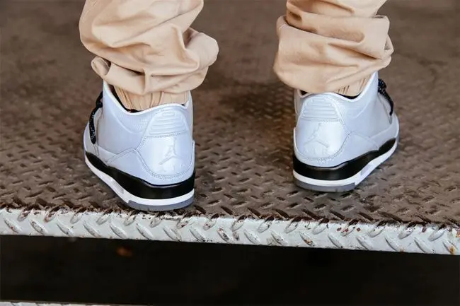 Giày Nike Air Jordan 3 5Lab3 'Reflective Silver' 631603-003 - Ảnh 6