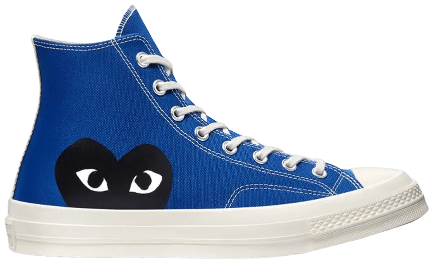 Giày Converse Comme des Garçons PLAY x Chuck 70 High 'Blue Quartz' 171846C