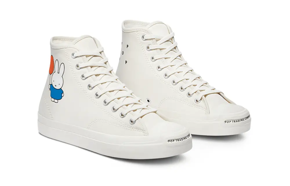 Giày Converse Pop Trading x Miffy Jack Purcell Pro High Top 'Limited Edition' 171851C - Ảnh 3