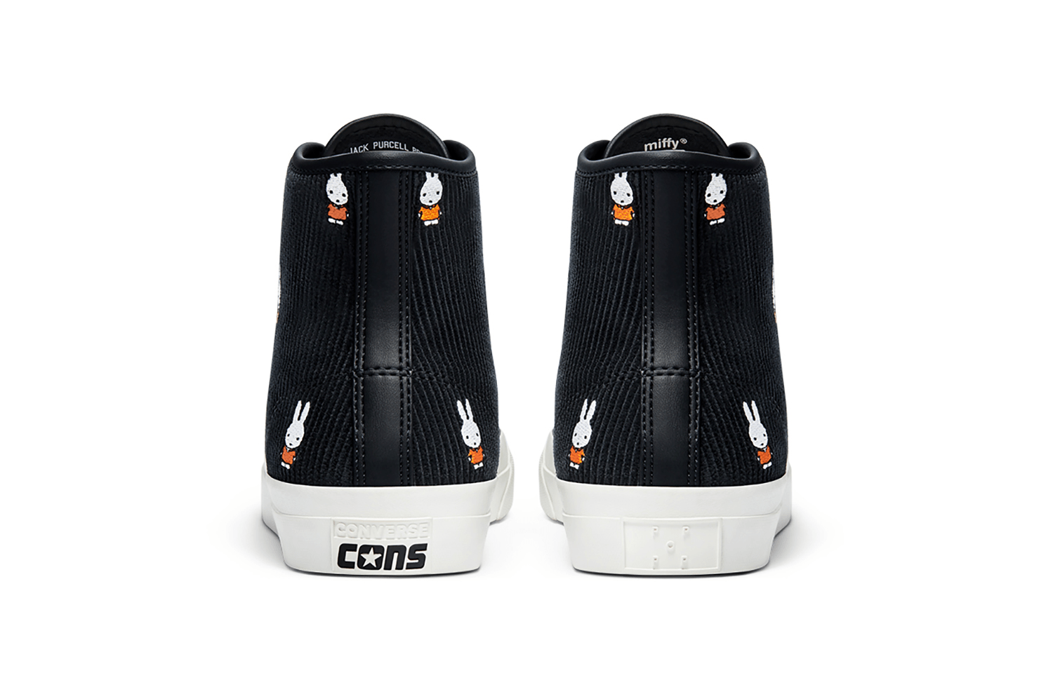 Giày Converse Pop Trading x Miffy Jack Purcell Pro High Top 'Limited Edition' 171951C - Ảnh 5
