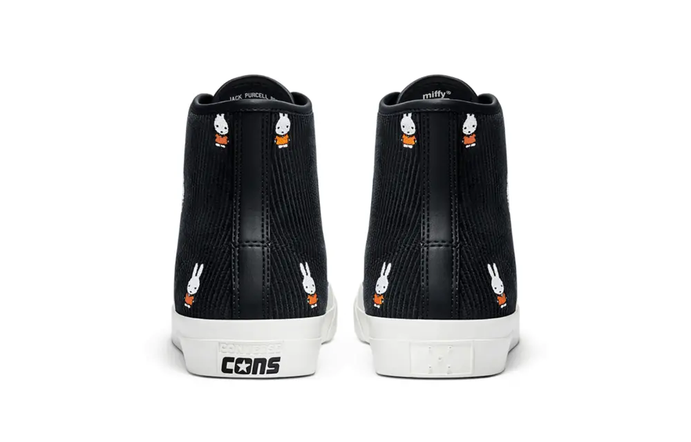 Giày Converse Pop Trading x Miffy Jack Purcell Pro High Top 'Limited Edition' 171951C - Ảnh 5