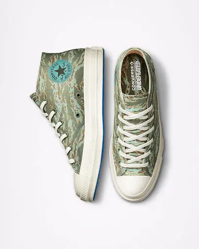 Giày Converse Undefeated xHalf Chuck 70 Mid 'Tiger Camo Print' 172397C - Ảnh 4