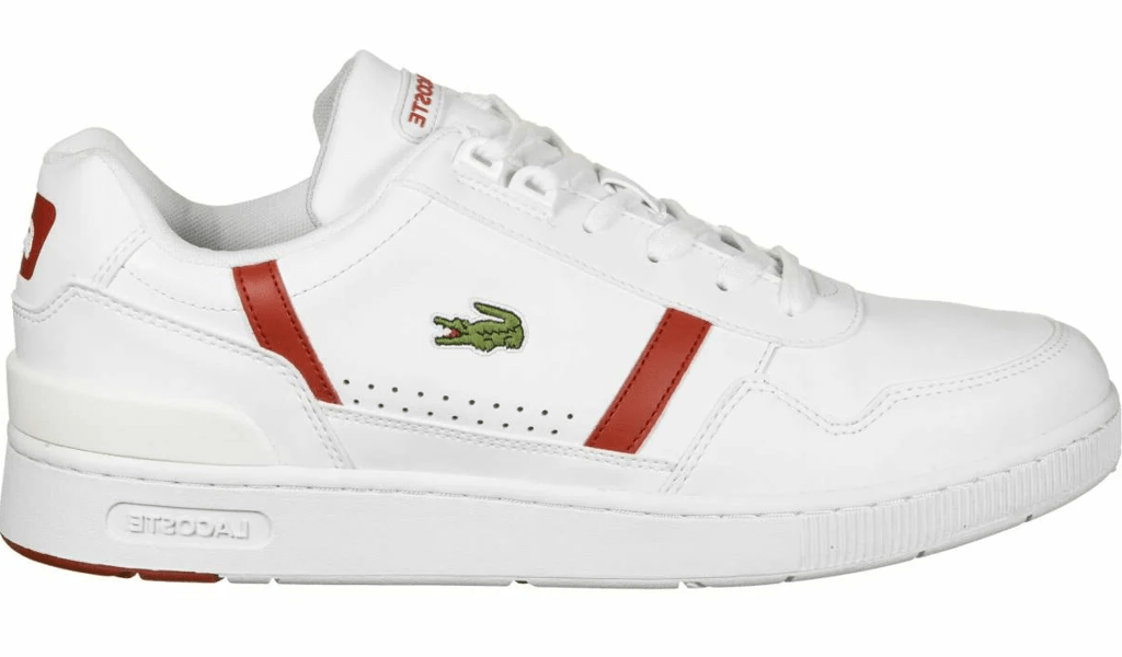 Giày Lacoste T-Clip 0721 'White Red' 7-41SMA0023286
