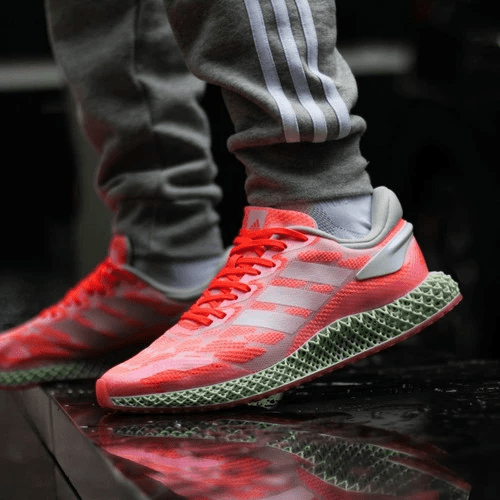 Giày Adidas 4D Runner 'Signal Coral' FW6838 - Ảnh 2