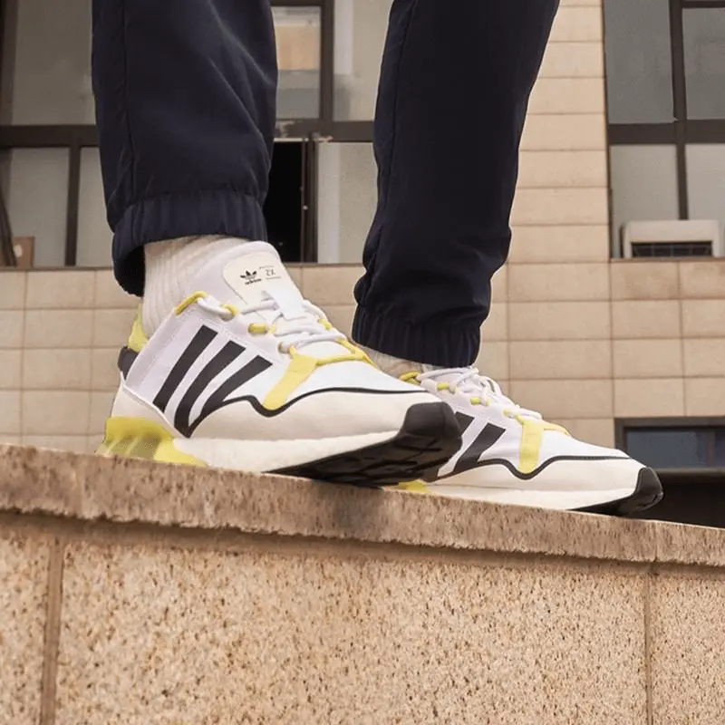 Giày Adidas ZX 2K Boost Pure 'White Pulse Yellow' GZ7729 - Ảnh 5