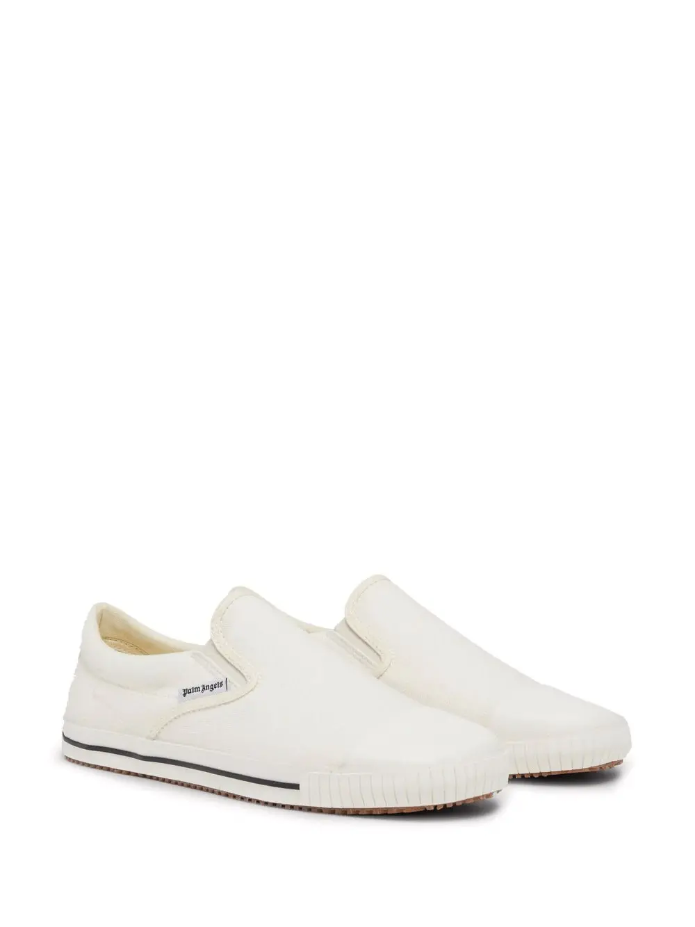 Alternative view of Giày Palm Angels Slip On 'White' PMIA074S22FAB0010110