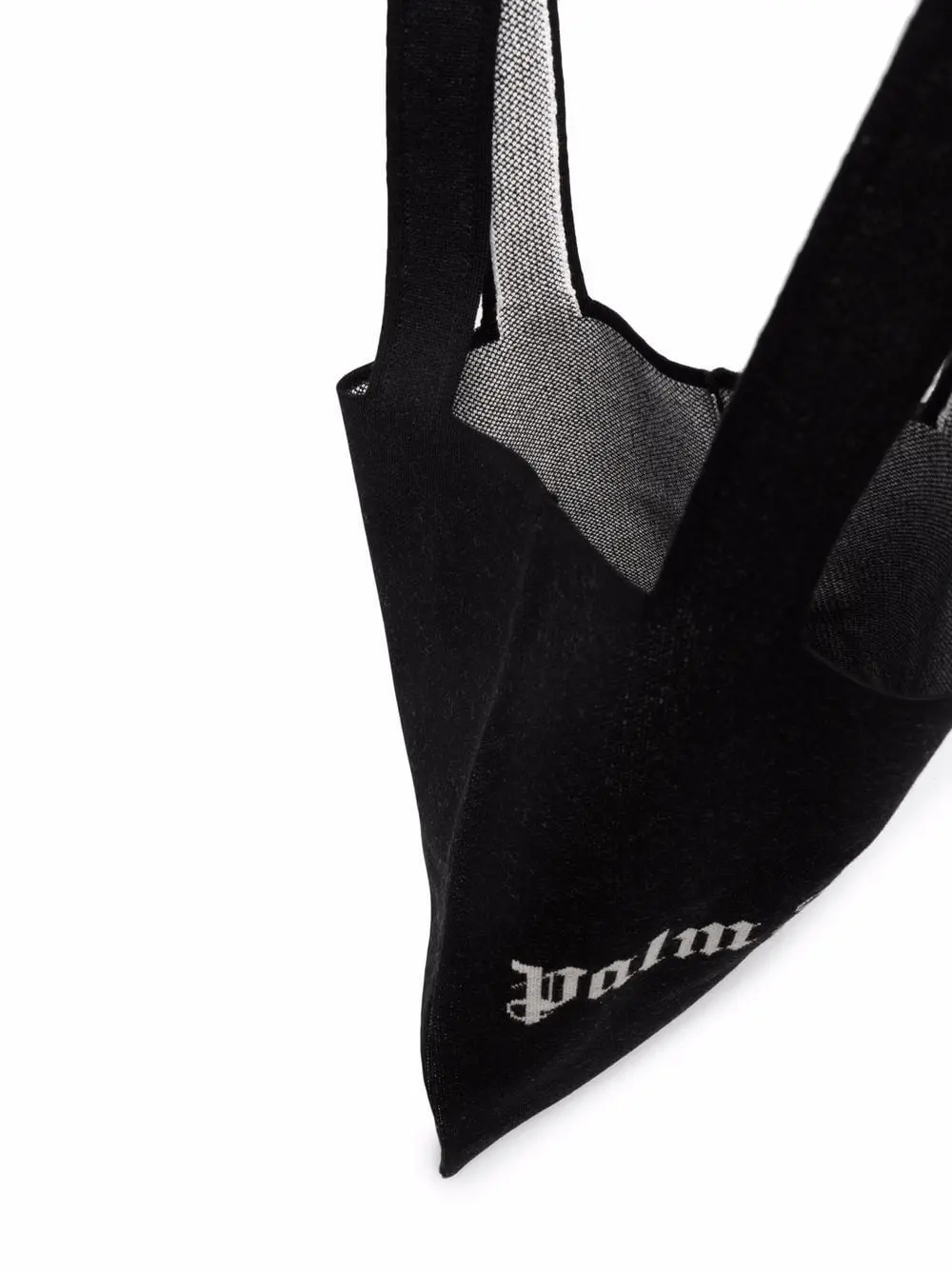 Alternative view of Túi Palm Angels Knitted Shopper 'Black' PMNA061S22KNI0011001