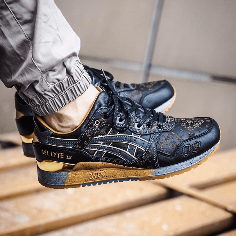 Giày Asics Gel Lyte 3 Vanda Kuro HK6M3-9090 - Ảnh 7