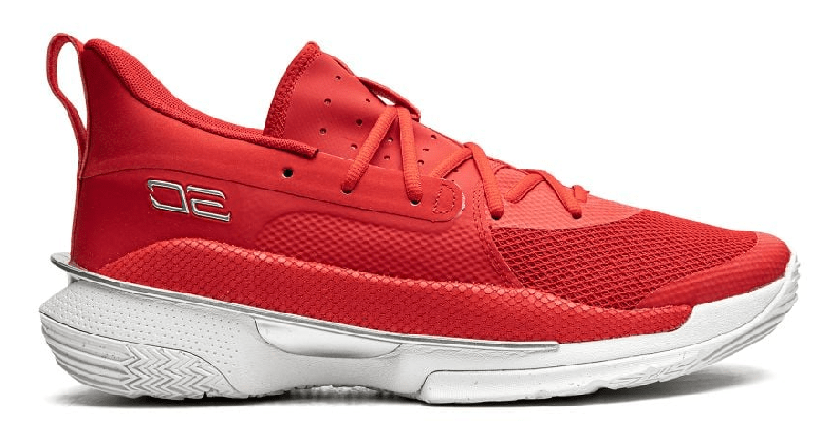 Giày Under Armour Curry 7 'Red White' 3023838-606